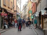 Улицы Стокгольма необычайно красивы, и по ним хочется гулять и гулять…