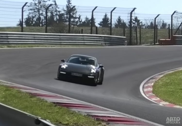 Porsche 911 Turbo засняли на тестах
