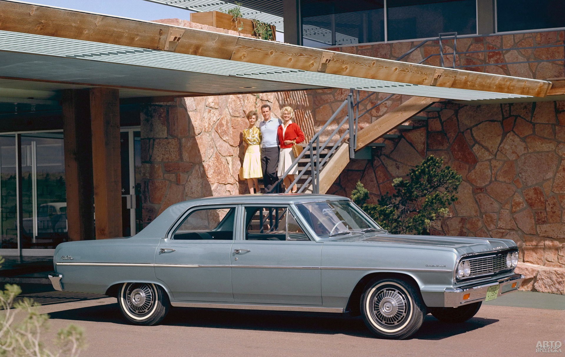 Седан Chevrolet Chevelle Malibu 1964 года