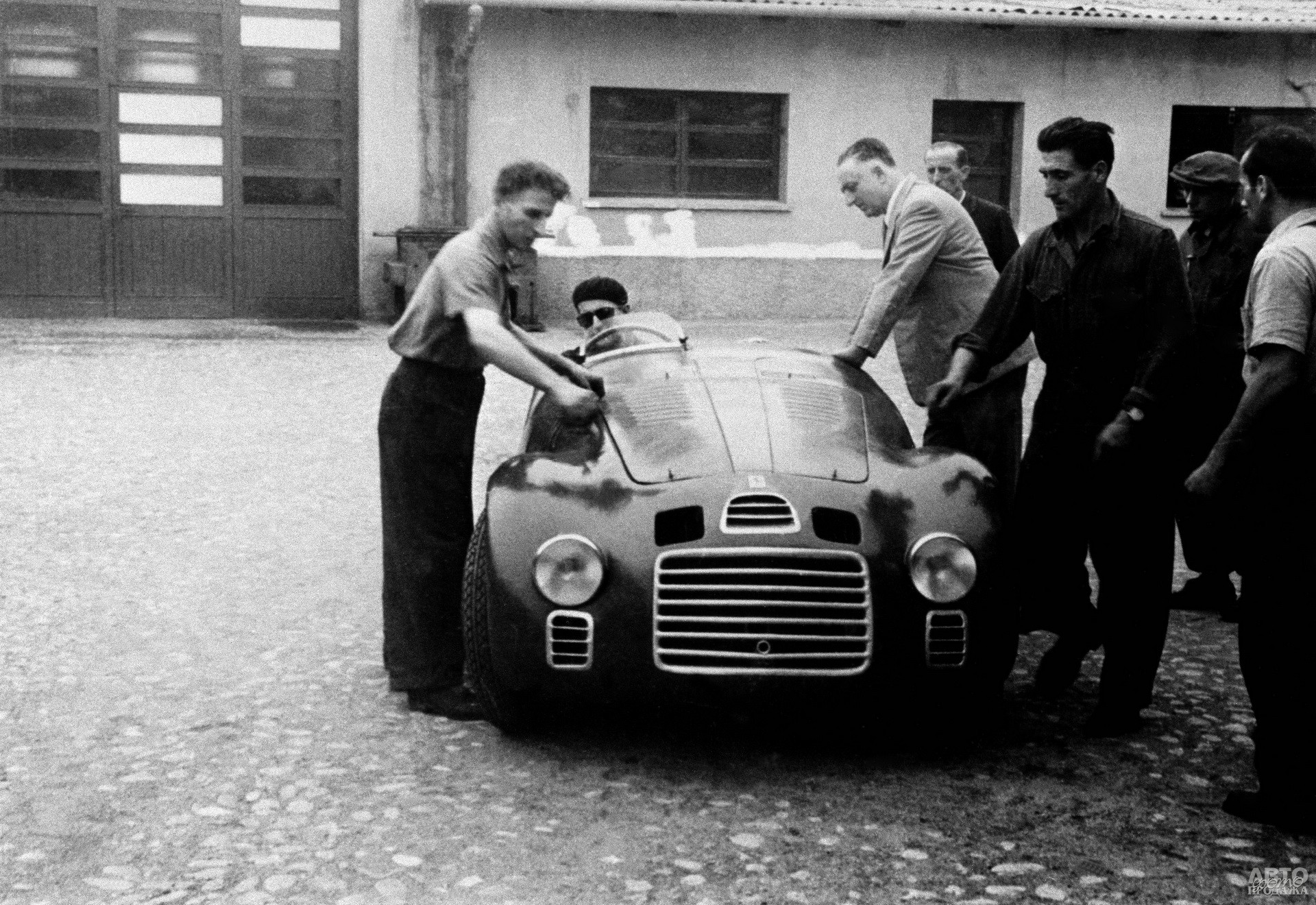 Энцо Феррари и первенец Fеrrari 125S 1947 года