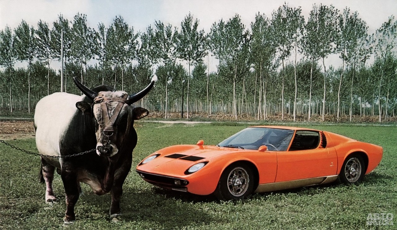 Прототип Lamborghini Miurа 1966 года