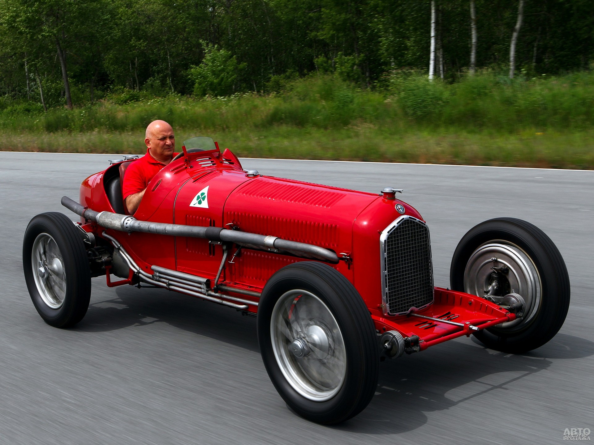 Alfa Romeo P3 выиграл Гран-при Германии в 1935 году