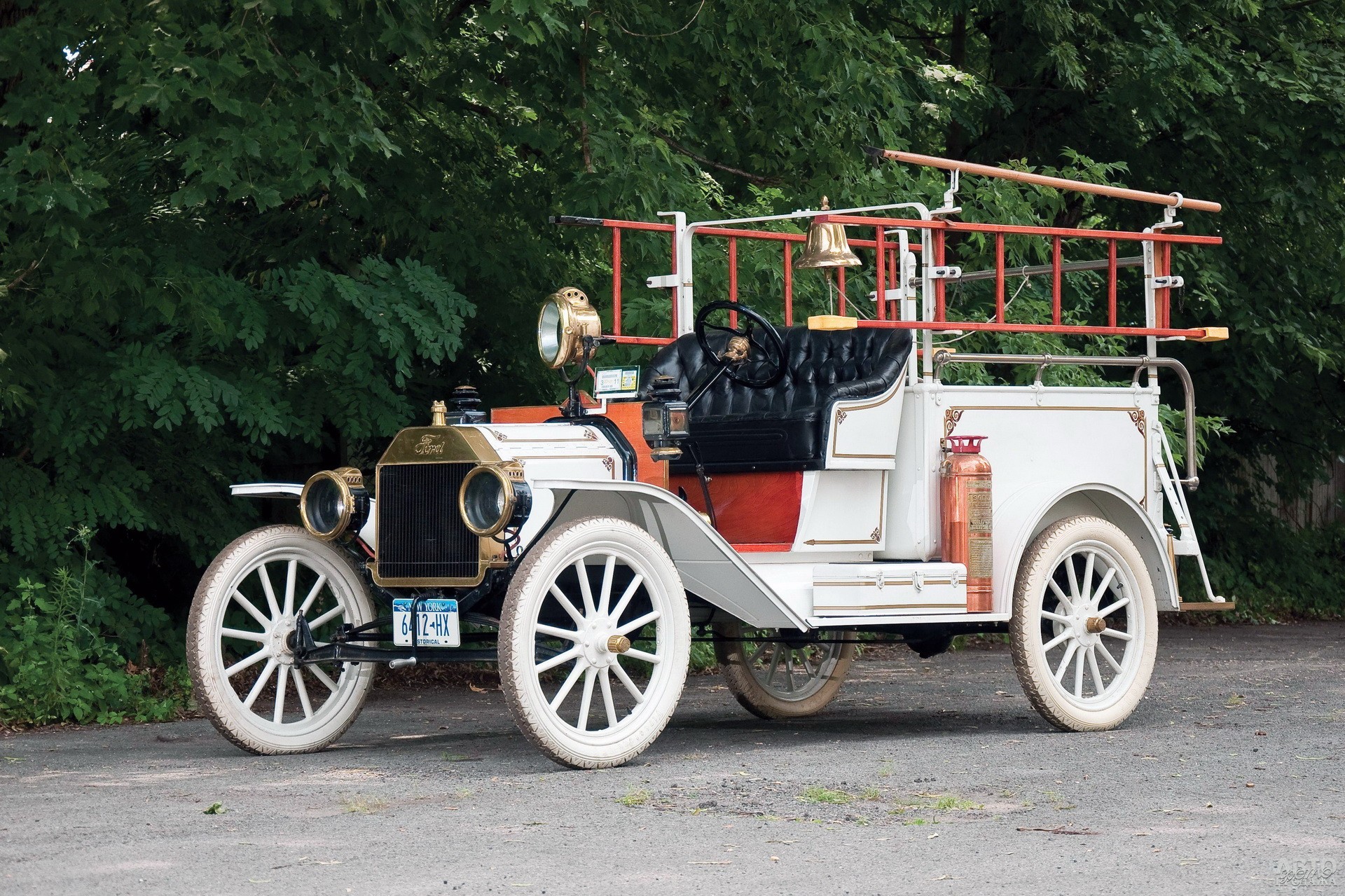 Пожарный Ford T, 1913 год