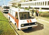 Раскраска советских автомобилей скорой помощи особым изыском не отличалась
