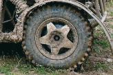 Идеал для бездорожья – огромные грунтозацепы, что позволяет колесу самоочищаться от грязи