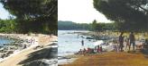 Пляжи в Хорватии в большинстве случаев каменистые, с небольшими галечными участками. Для удобного входа в воду очень часто устанавливаются специальные помосты с лестницами