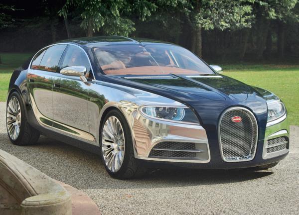 Пятидверный Bugatti назовут Royale