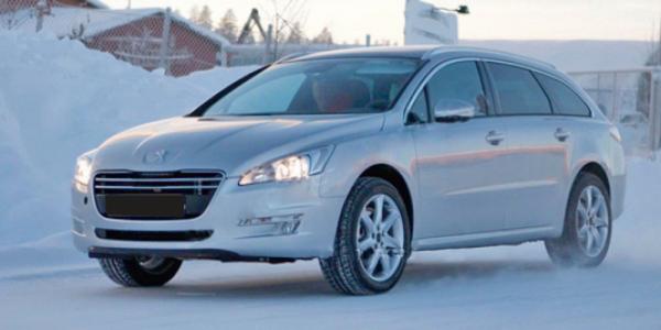 Peugeot проводит испытания вседорожной версии универсала 508