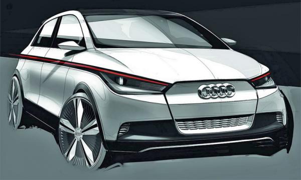 Audi готовится к показу электромобиля  A2