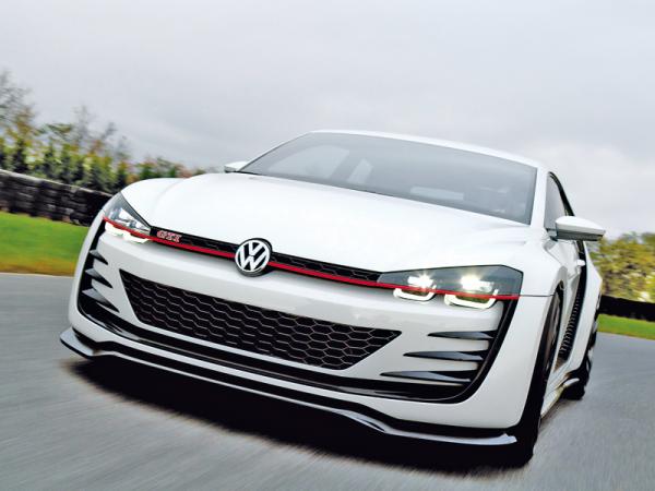 Volkswagen Design Vision GTI: дорожный "снаряд"