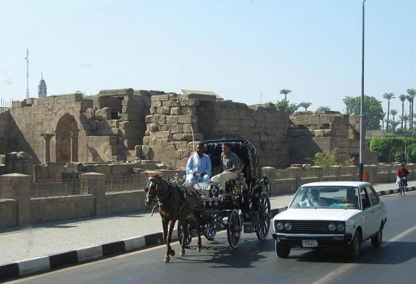 Особенности дорожного движения в Египте