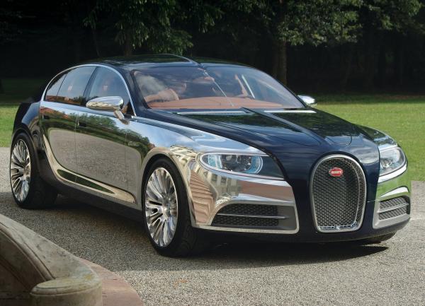 Bugatti готовят роскошный седан