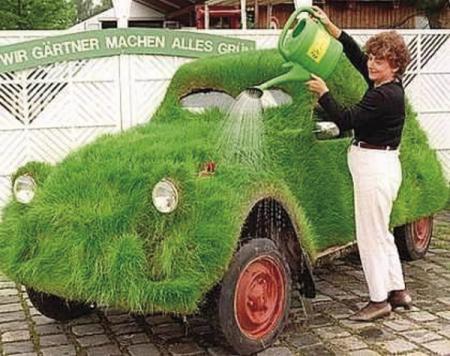 Озелененный автомобиль