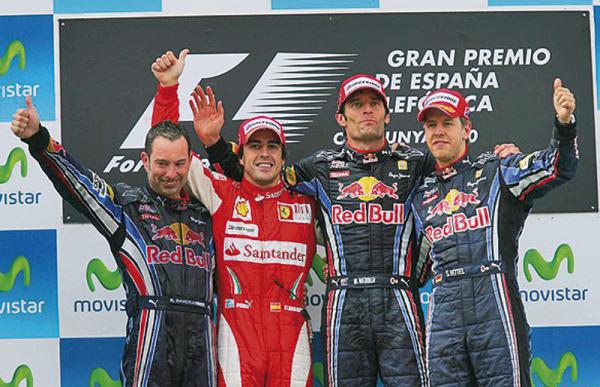 F1: Гран-при Испании Честное превосходство "красных быков"