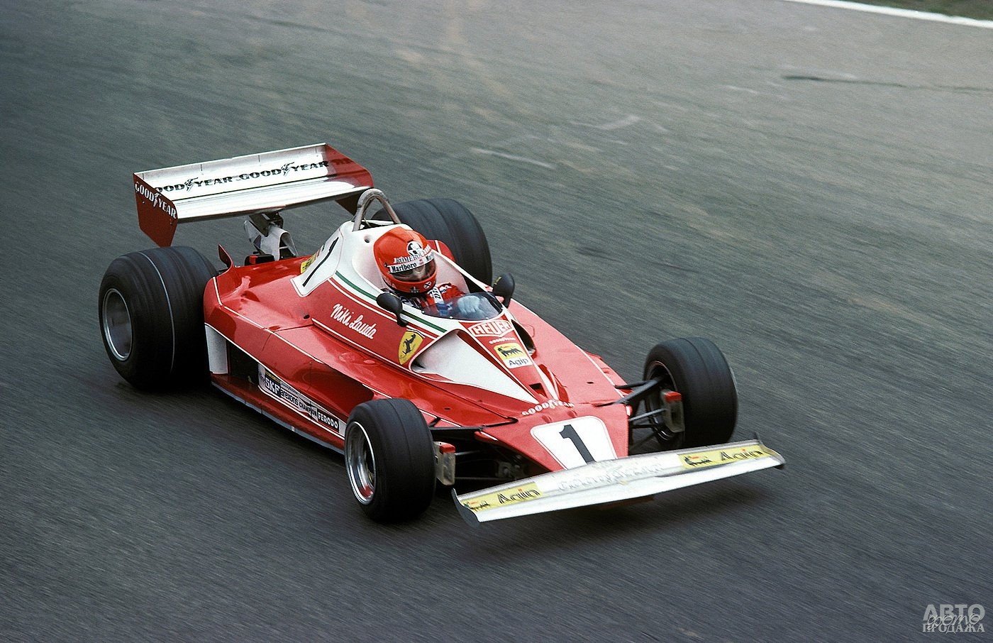 Ники Лауда в первой гонке после травмы – Гран-при Италии 1976 года