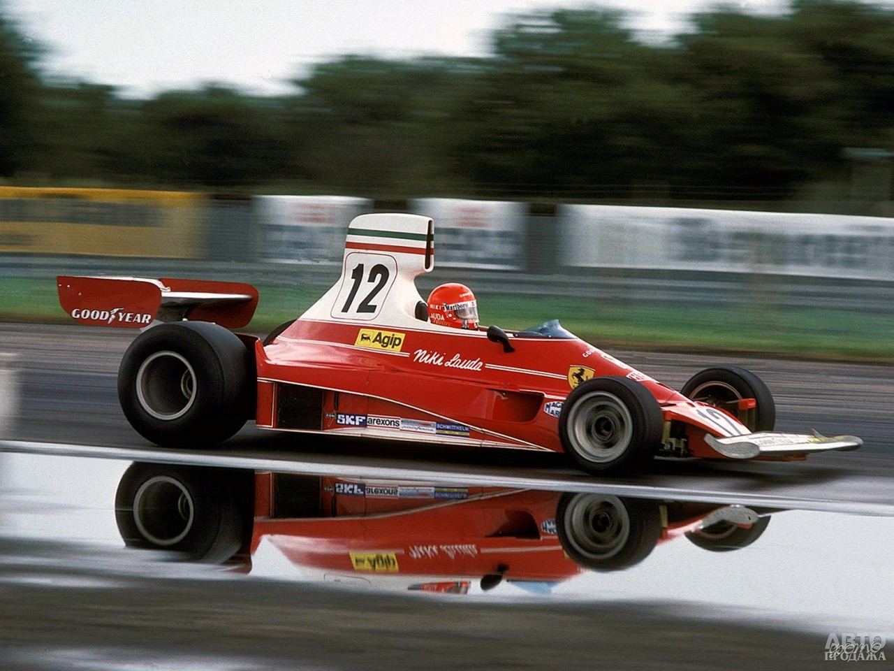 За рулем Ferrari 312T Ники Лауда добыл первый чемпионский титул в 1975 году