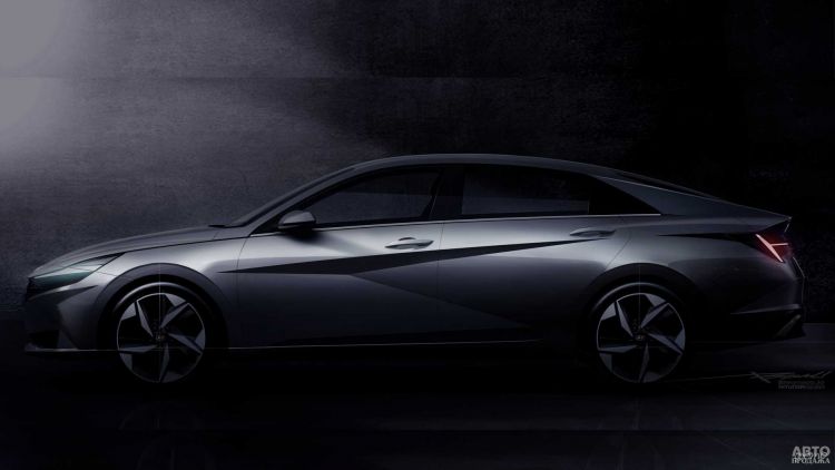 Первые изображения Hyundai Elantra нового поколения