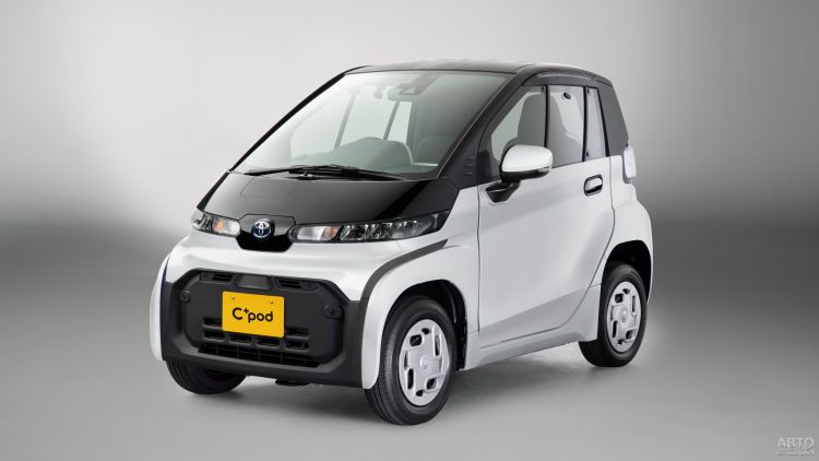 Toyota C+ Pod: недорогой электромобиль для города