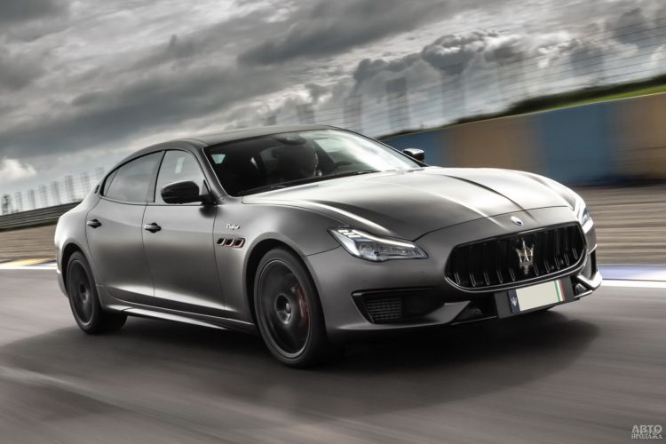Maserati Quattroporte Trofeo: быстрый и роскошный