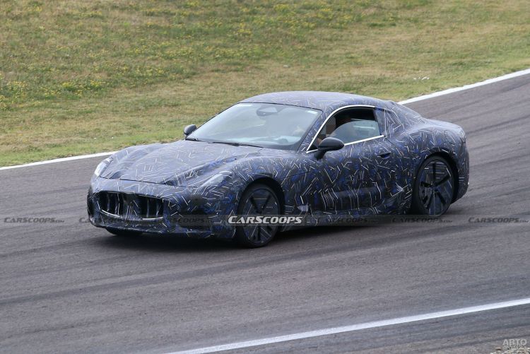 Новый Maserati Gran Turismo заметили на тестах