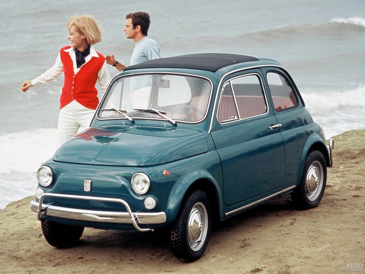 Fiat 500 Lusso 1968 года