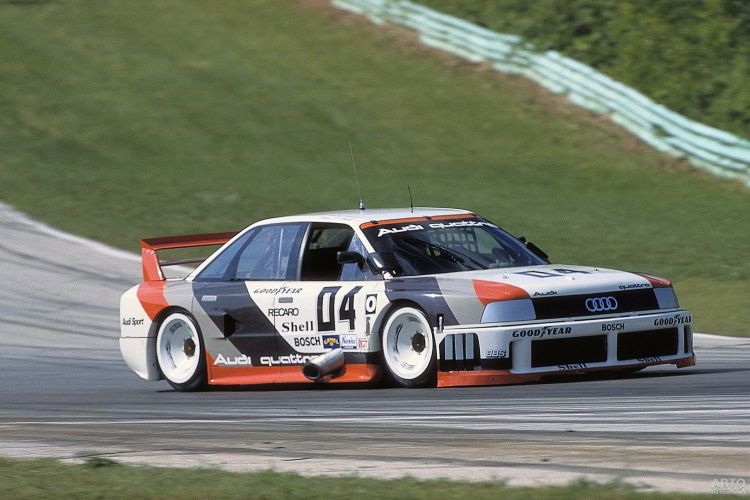 Audi Quattro отличился и в кольцевых гонках – выиграл американскую серию IMSA GT  в 1989 году