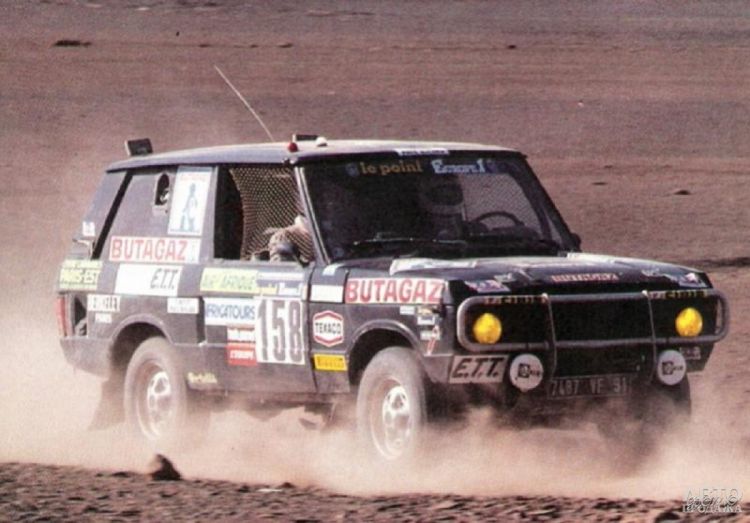 Range Rover дважды выигрывал ралли «Париж-Дакар»