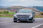 Радиаторная решетка Mercedes-Benz CLS украшена большой трехлучевой звездой