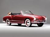 Кабриолет Volkswagen Karmann-Ghia 1957 года