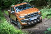 Решетка радиатора Ford Ranger состоит из трех широких балок