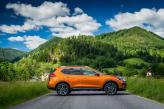 У X-Trail самая большая колесная база – 2705 мм