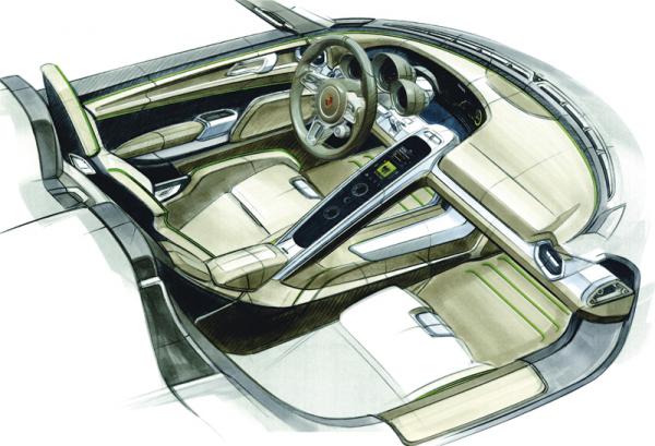 Porsche 918 Spyder: упор на экологию