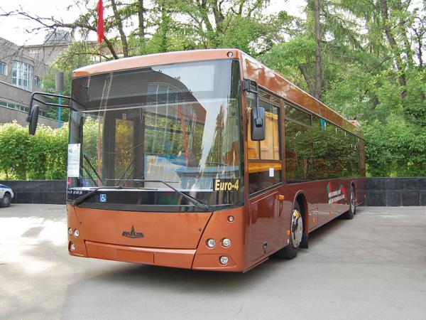 Киев закупит автобусы МАЗ 203