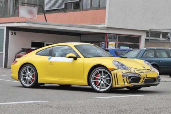 Porsche 911 – шпионское фото будущего спорткара