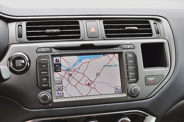 Для Kia Rio теперь доступна навигационная система