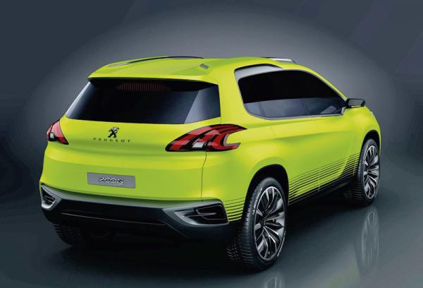 Peugeot 2008 Concept: предвестник нового вседорожника