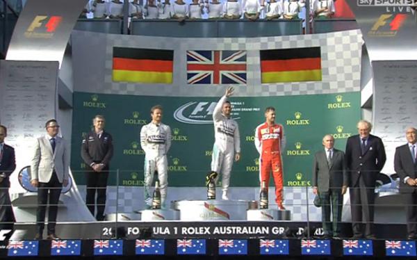 Формула-1: Льюис Хэмилтон выигрывает Гран-при Австралии