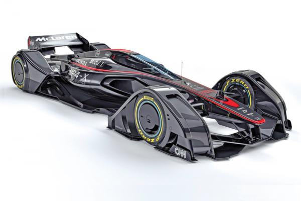 McLaren MP4-X: гоночный болид будущего