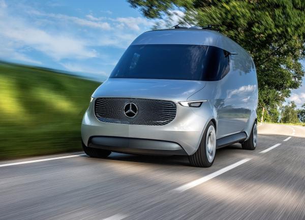 Mercedes-Benz Vision Van: курьерская доставка на автопилоте