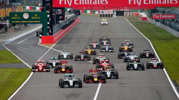 Формула-1: Нико Росберг празднует победу в Японии