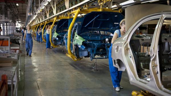 Автопроизводство в Украине упало на 29%