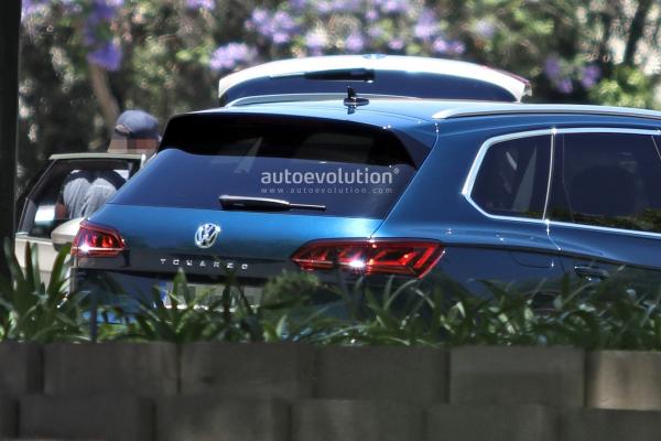 Новый Volkswagen Touareg замечен на тестах