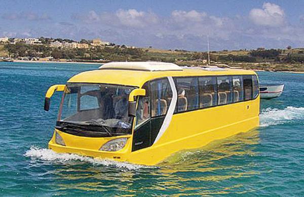 Amfibus: автобус-амфибия