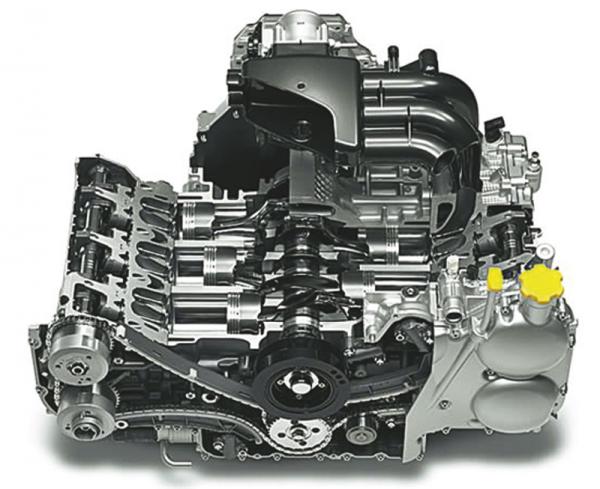 Новый оппозитный двигатель Subaru станет на 10 % экономичнее