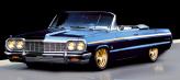Chevrolet Impala, выпускающийся с 1957 по 1965 год, стал легендой лоурайдинга.