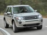 Передний бампер Land Rover Freelander скошен снизу