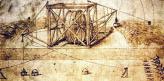 Машина Леонардо да Винчи – первый образец землеройной техники с воротом, тросом, стрелой и ковшом, которая работала на строительстве каналов