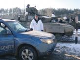 Военно-полевой тест-драйв Subaru Forester проходил на танкодроме учебно-тренировочного центра "Десна"