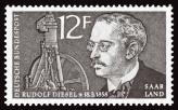 Немецкое общество не забывает о том, кем приходится ему Рудольф Дизель, увековечивая память о великом изобретателе даже на почтовых марках