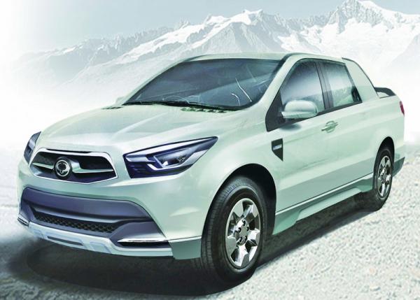 SsangYong SUT 1 – наследник пикапа Actyon Sports